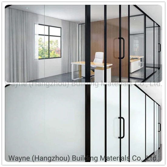 Chine Prix d'usine standard CE Pdlc Dgu électrique intelligent isolé double vitrage vitrage verre de sécurité feuilleté décoratif pour façade de mur rideau de fenêtre