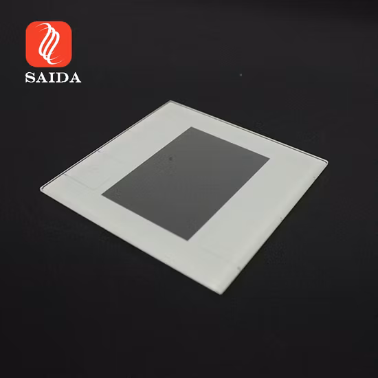 Smart Home Touch Light Switch Prise murale Cadre 2 mm 3 mm Panneau en verre trempé trempé avec peinture noire Sérigraphie personnalisée Fenêtre IR